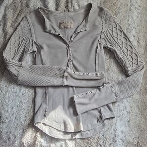 We The Free People Henley Thermal